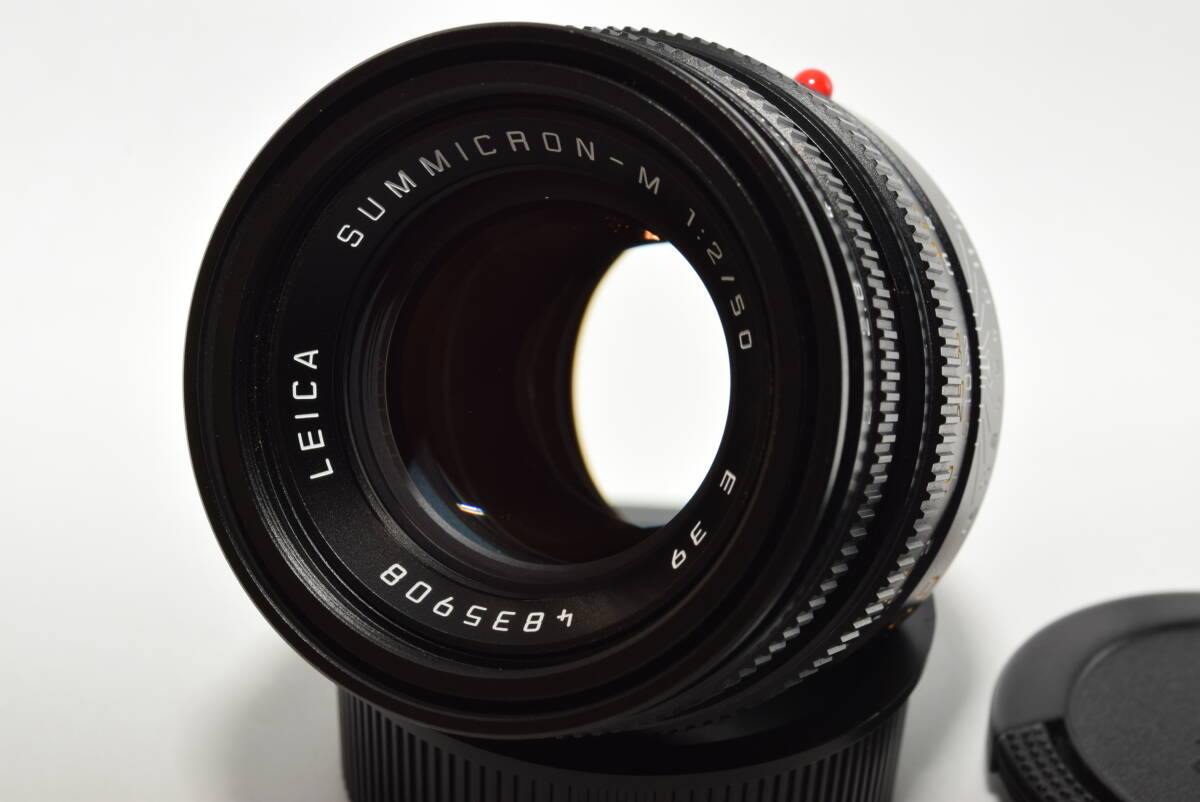 【極上品】 Leica 単焦点レンズ ズミクロンM 50mm F2.0 ASPH. 11826　#6879_画像2