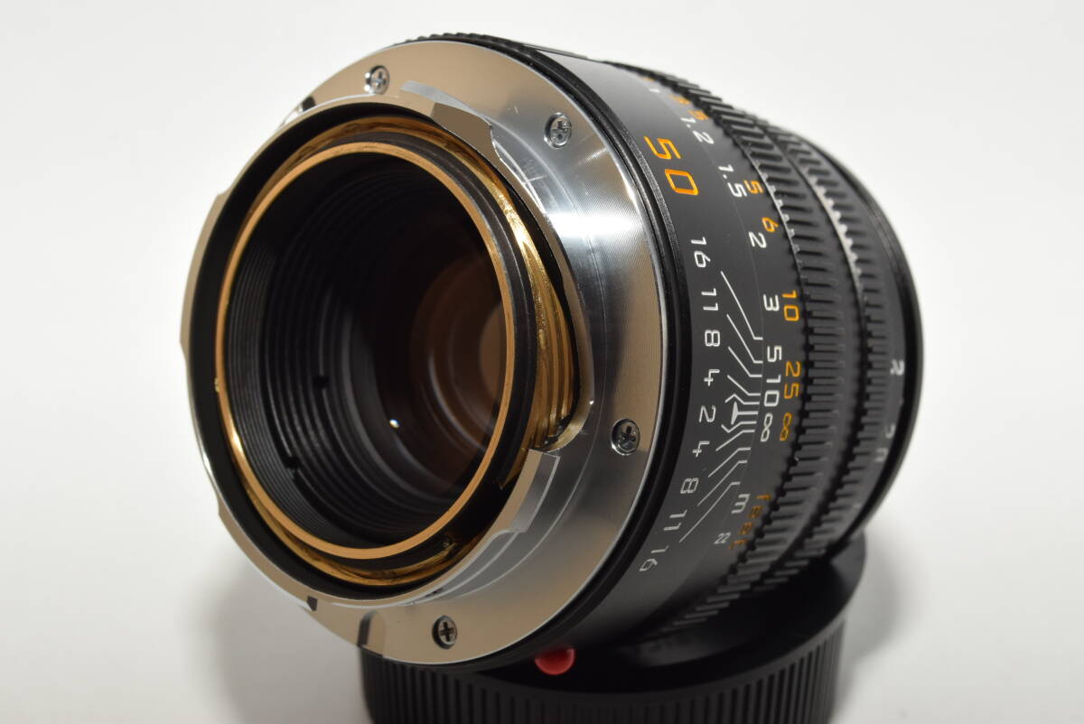 【極上品】 Leica 単焦点レンズ ズミクロンM 50mm F2.0 ASPH. 11826　#6879_画像3