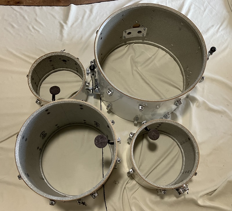 Ludwig 22'BD 16'FT 13'TT 12'TT ドラムセット改造品_画像5