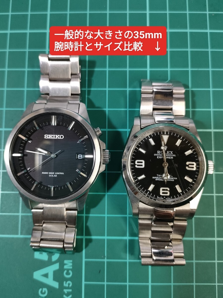 稼働品 SEIKO スピリット 定価41,040円 電波ソーラー腕時計 SBTM127 メンズ腕時計_画像6