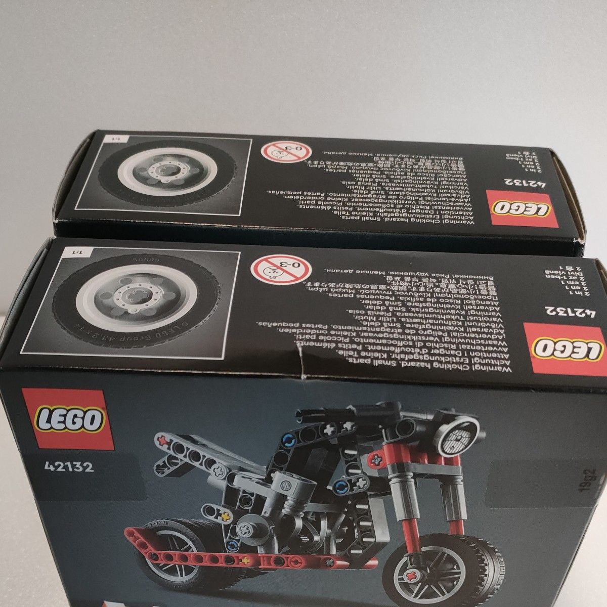 LEGO　TECHNIC 42132 オートバイ　2in1 2個セット
