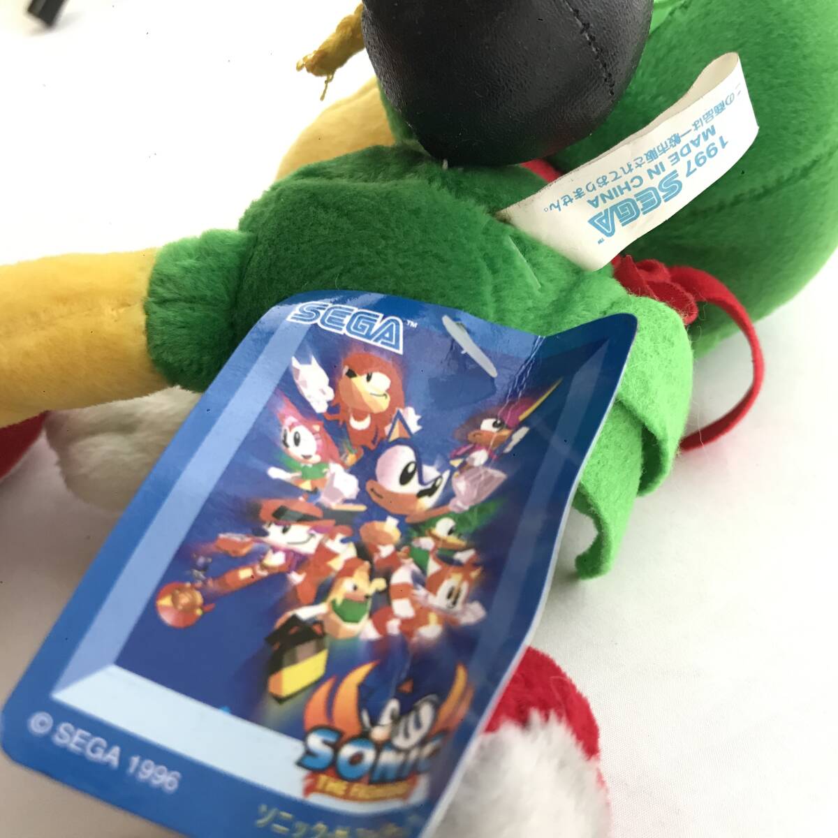 タグ付美品】セガ ソニック・ザ・ファイターズ ビーン・ザ タグ付美品】セガ ソニック・ザ・ファイターズ ビーン・ザ