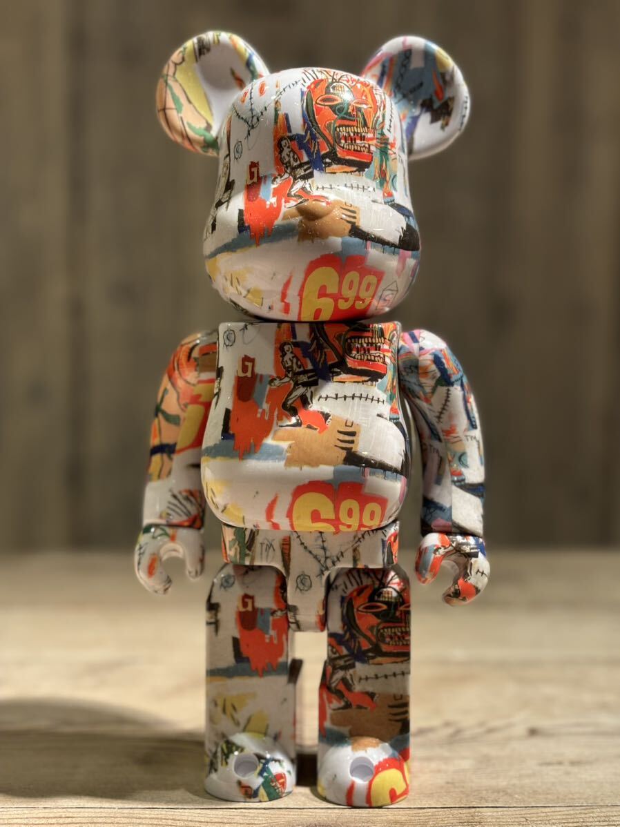 Andy Warhol × JEAN-MICHEL BASQUIAT #4 BE@RBRICK 400%(メディコムトイ・ベアブリック・フィギュア・アンディ・ウォーホル・バスキア)_画像3