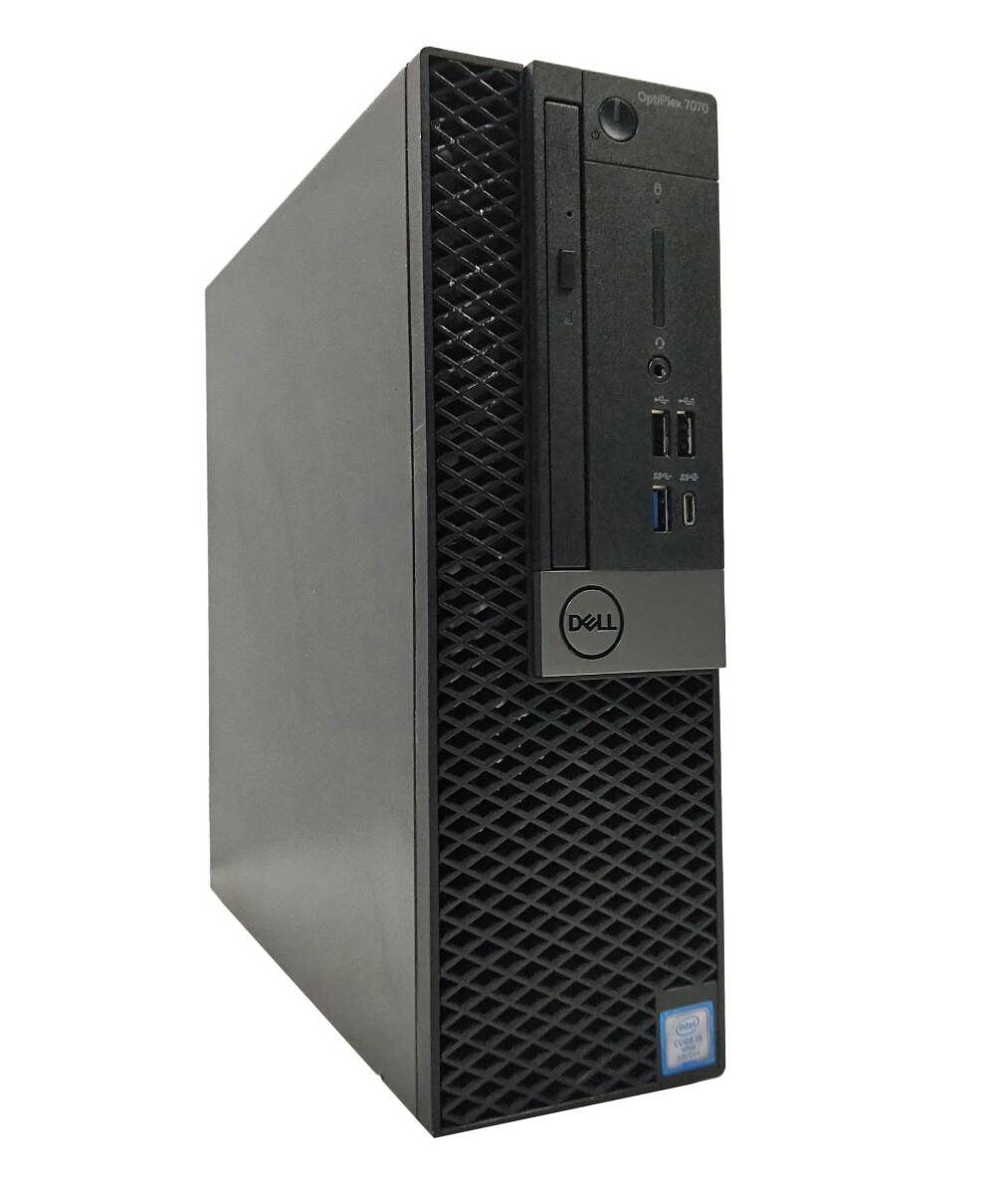 ■驚速SSD DELL OptiPlex 7070 i5-9600 3.10GHz x6/16GB■SSD512GB+HDD2000GB Win11/Office2021 Pro/USB3.0/追加無線/DP■I031537の画像1