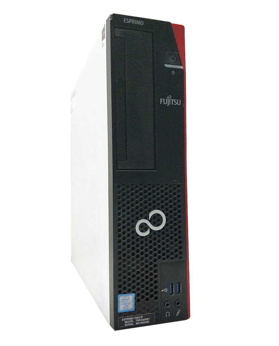 ■驚速SSD FUJITSU D957/P i5-7600 3.5GHz x4/8GB■SSD240GB Win11/Office2021 Pro/USB3.0/追加無線/DP■I031606