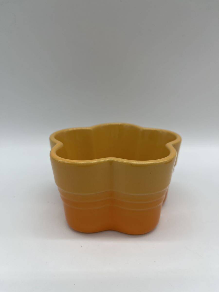 【1円〜】LE CREUSET （ル・クルーゼ） ラムカン フタ付き フルールSの画像3