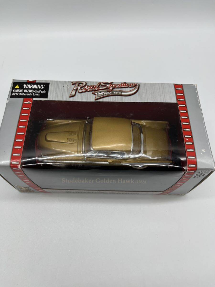 【1円〜】Roadsignature 1958 Studebaker Golden Hawk 1/43 金色の画像2