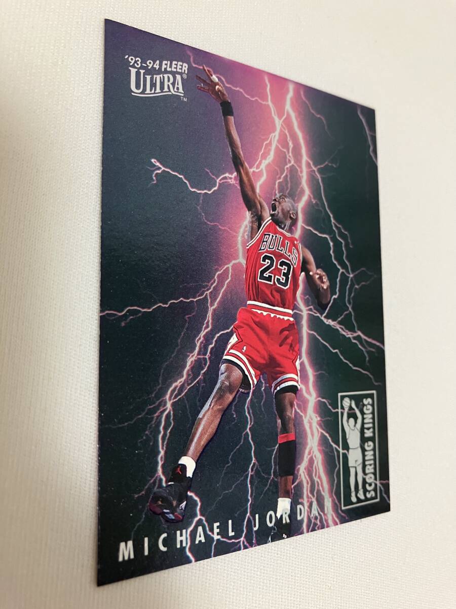 【NBAカード】MICHAEL JORDAN '93-94 FLEER ULTRA SCORING KINGS おまけ付きの画像2