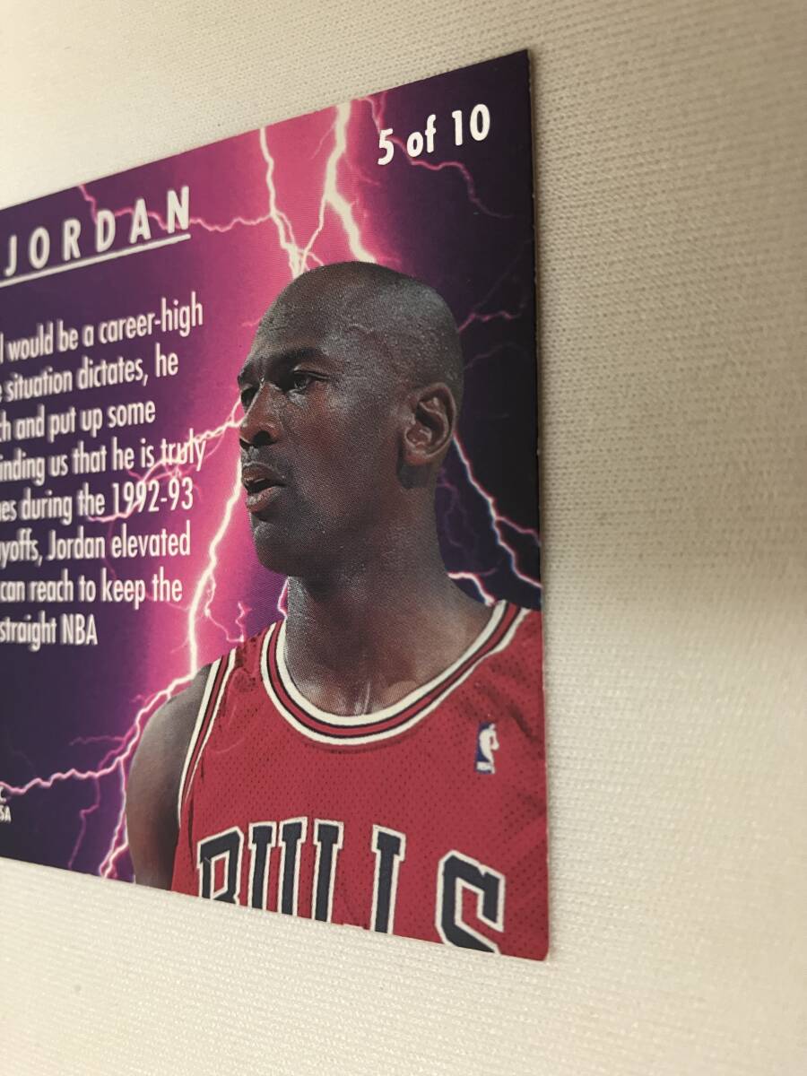 【NBAカード】MICHAEL JORDAN '93-94 FLEER ULTRA SCORING KINGS おまけ付きの画像6