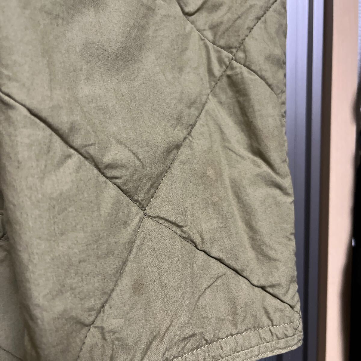 orslow QUILTED NO COLLAR COAT KHAKI キルテッド ノーカラー orslow QUILTED NO COLLAR COAT KHAKI キルテッド ノーカラー