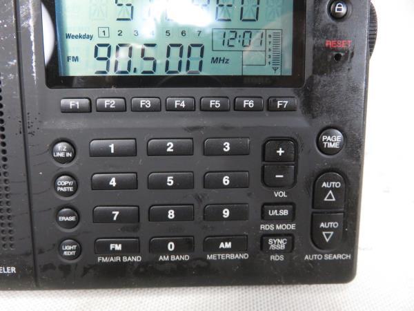 Grundig Globe Traveler G3 portable AM/FM/ short wave radio LW/SW.SSB (150-3000 KHz) VHF aircraft for band (118-137 MHz)