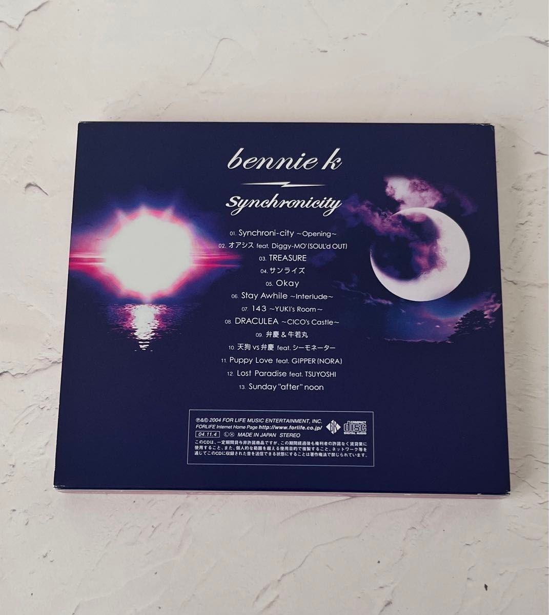 【CD】Synchronicity /BENNIE K