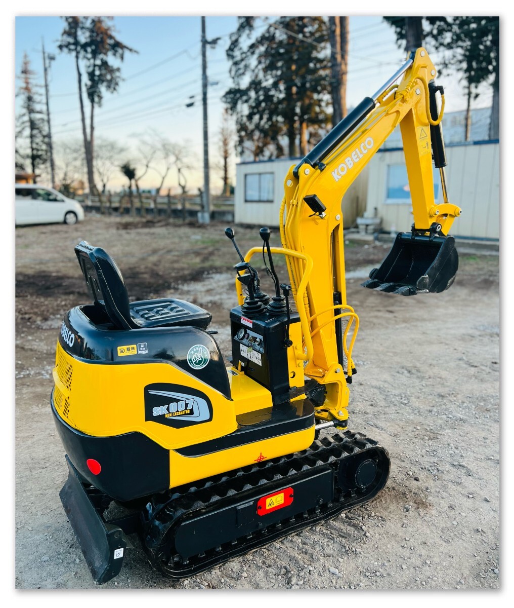 Yahoo!オークション - KOBELCO(コベルコ SK 007-2)ミニユンボ Yahoo!オークション - KOBELCO(コベルコ SK 007-2)ミニユンボ