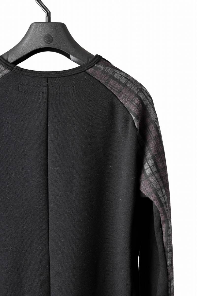 A.F ARTEFACT exclusive BomberHEAT PLAID RAGLAN TOPS 定価23100円 エーエフアーティファクト N/07 n07 Rick Owens JULIUS ユリウス_画像8