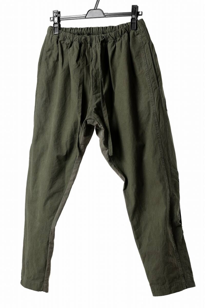 CHANGES VINTAGE REMAKE EASY JOCKEY PANTS/US ARMY SCHLAFCOVER 定価25300円 タグ付き新古品 mastermind マスターマインド RESURRECTION _画像5