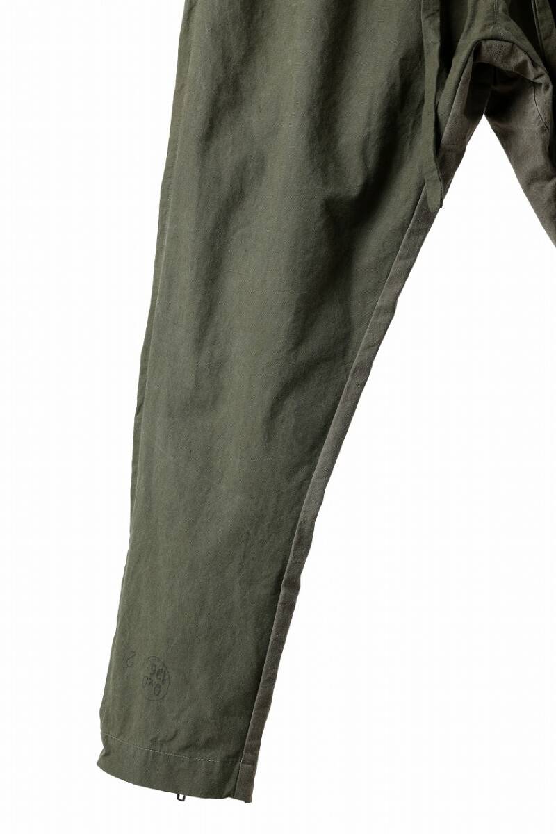 CHANGES VINTAGE REMAKE EASY JOCKEY PANTS/US ARMY SCHLAFCOVER 定価25300円 タグ付き新古品 mastermind マスターマインド RESURRECTION _画像3