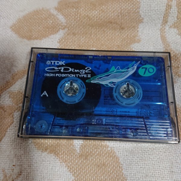 ８中古カセットテープ　CDing2 TDK70 HIGH POSITION TYPE Ⅱ　_画像1