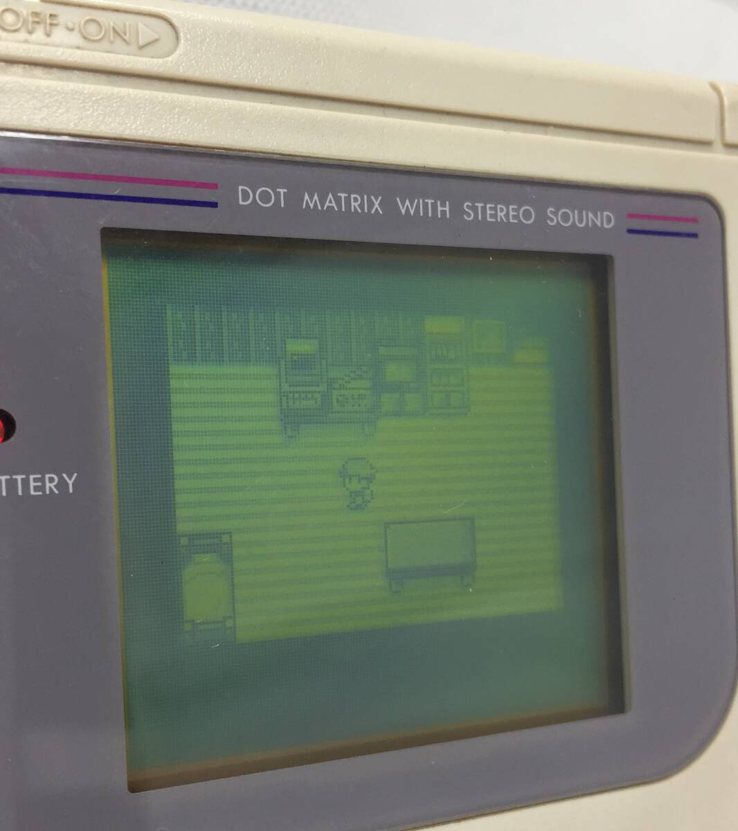 FY-092 動作品 レトロ 任天堂 Nintendo ニンテンドー 初代ゲームボーイ GAMEBOY DMG-01 オリジナルカラーの画像10