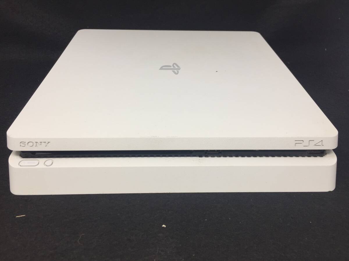 FY-099 動作品 SONY PS4 PlayStation4 CUH-2200A 500GB ホワイト プレイステーション ソニー 箱なし 初期化済_画像2