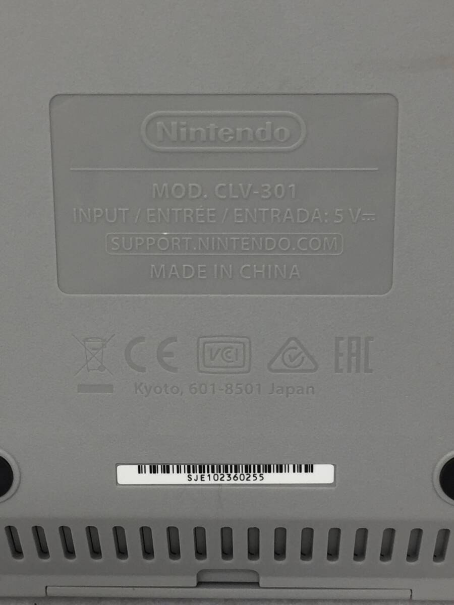 DY-970 動作品 Nintendo CLV-301 スーパーファミコンクラシックミニ 任天堂 SUPER FAMICON CLASSIC MINI_画像4