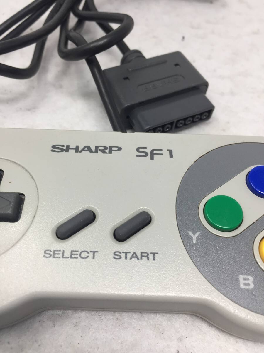 EY-403 任天堂 Nintendo シャープ スーパーファミコン コントローラー SF1用 2個セット ニンテンドー SHARP 未確認_画像4
