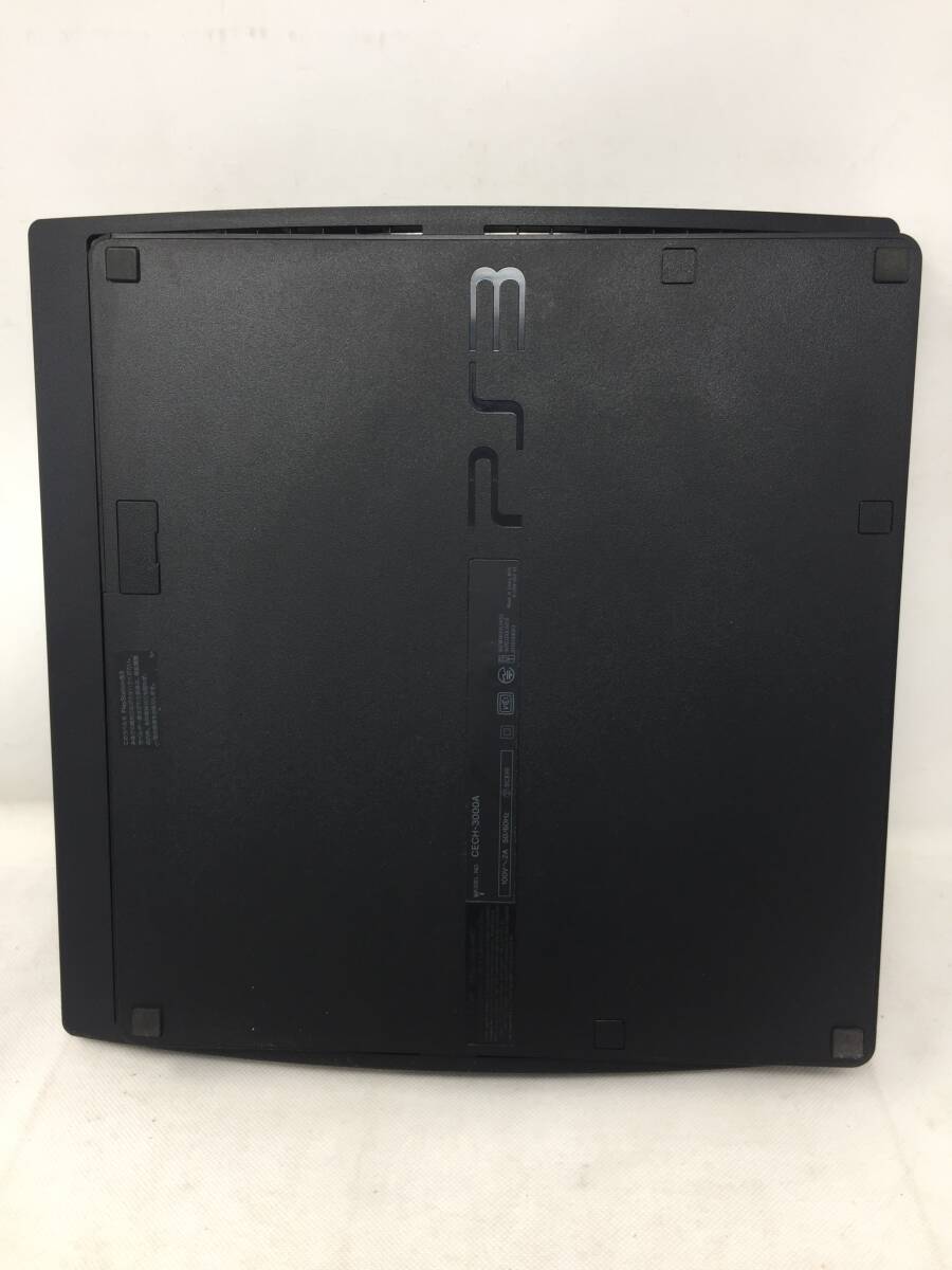 EY-761 動作品 SONY PS3 PlayStation3 CECH-3000A 160GB ブラック プレイステーション ソニー 箱なし 初期化済_画像2