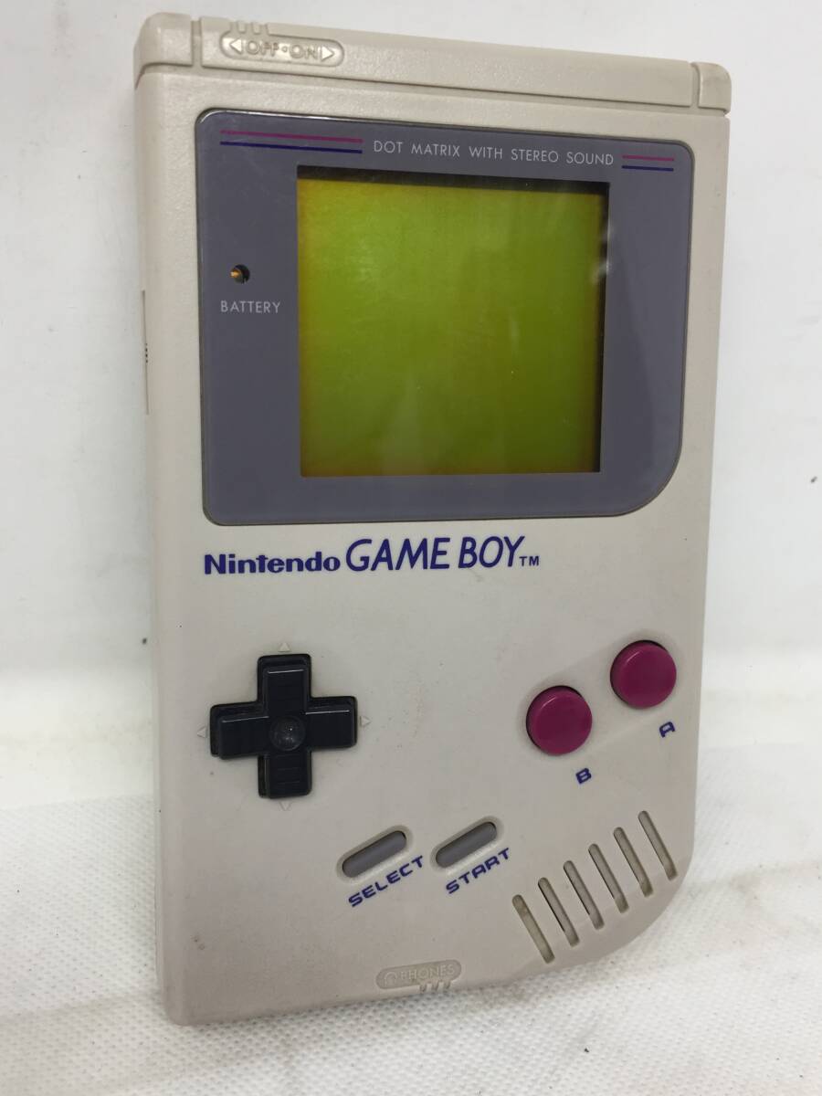 FY-092 動作品 レトロ 任天堂 Nintendo ニンテンドー 初代ゲームボーイ GAMEBOY DMG-01 オリジナルカラーの画像2