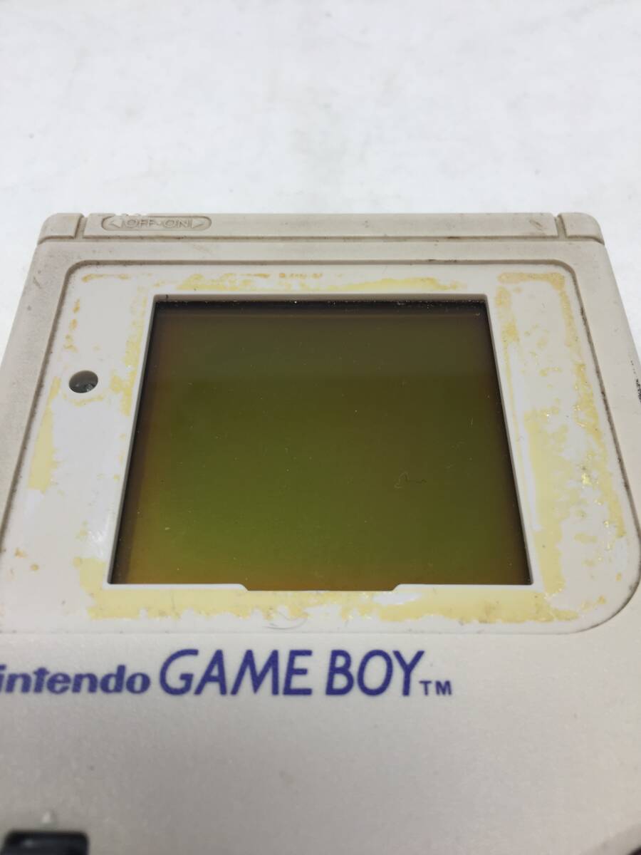 FY-084 動作品 レトロ 任天堂 Nintendo ニンテンドー 初代ゲームボーイ GAMEBOY DMG-01 オリジナルカラーの画像5