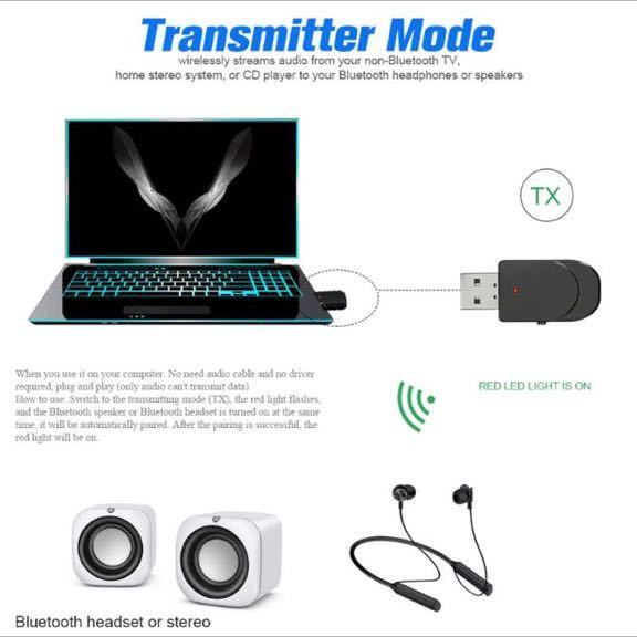  postage included *Bluetooth5.0 transmitter & receiver * model KN330