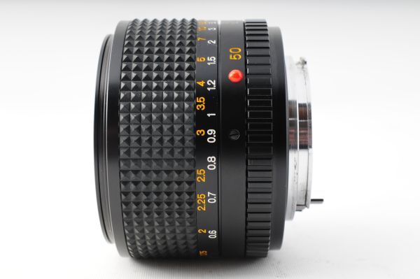 2975LR601 Minolta Minolta New MD Rokkor 50mm F1.2 manual lens [ operation verification settled ] beautiful goods 