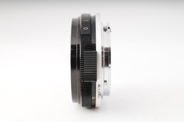 2985LR611 オリンパス Olympus E.Zuiko Auto-S 38mm f2.8 pancake lens Pen F FT FV [動作確認済]_画像7