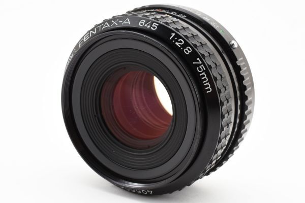 #3058 ペンタックス SMC PENTAX-A 75mm f2.8 for 645N NII 中判レンズ [動作確認済] 美品の画像1