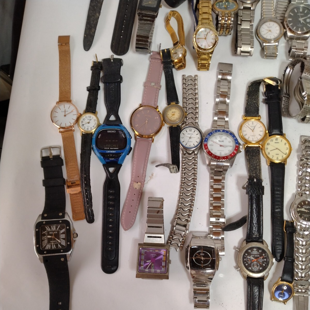腕時計 懐中時計 時計 SEIKO CASIO CITIZEN クォーツ カシオなど　120個以上まとめ売り_画像10