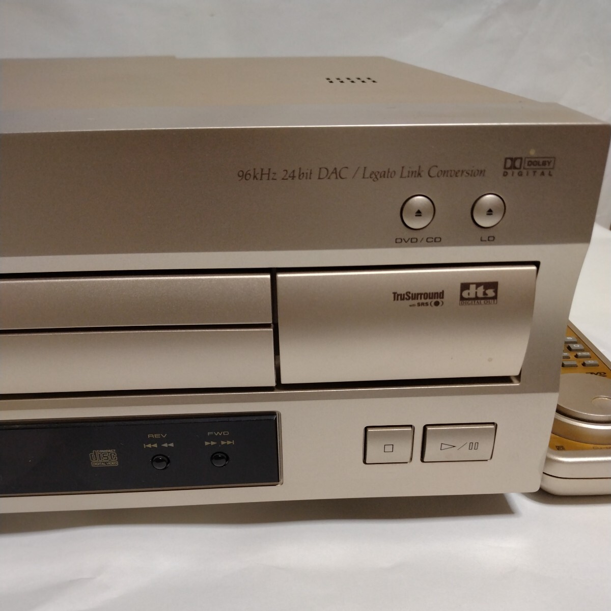 Pioneer DVD LD PLAYER パイオニア LDプレーヤー DVL-919の画像3