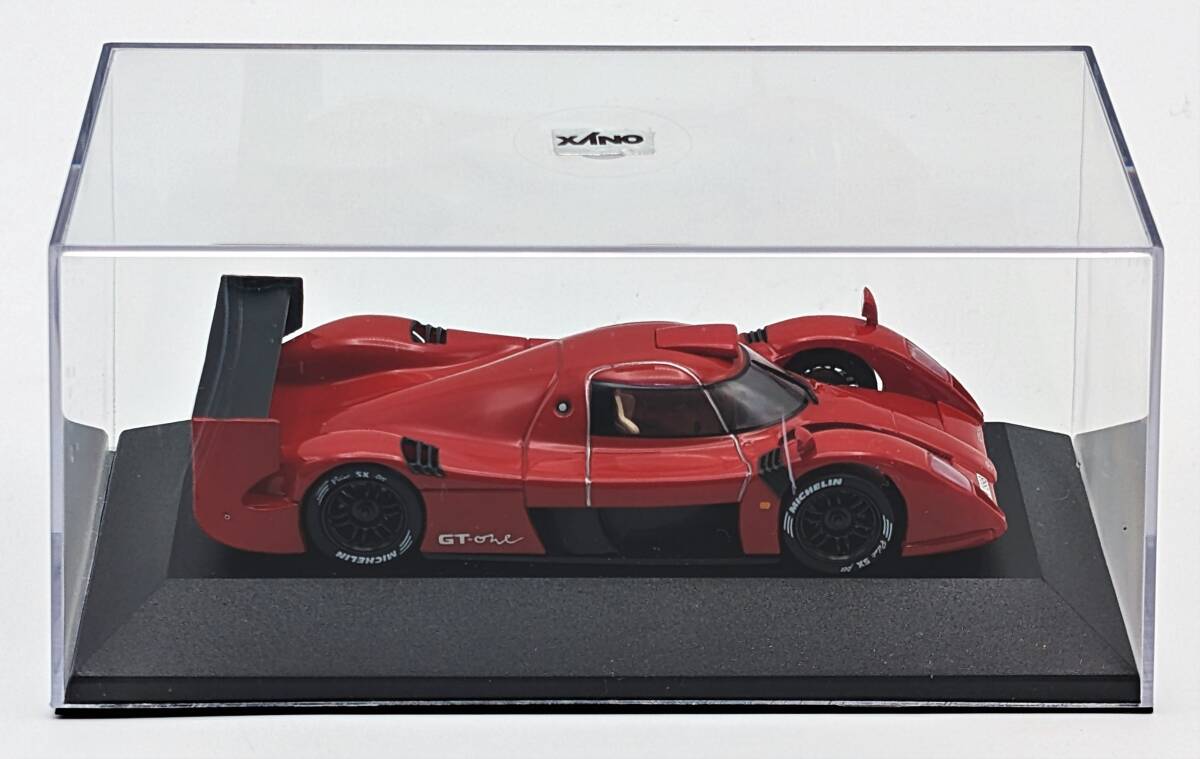 ONYX オニキス 1/43 トヨタ GT-ONE TS020 ロードカー 1998 レッド XLM99015_クリアケースにキズあり