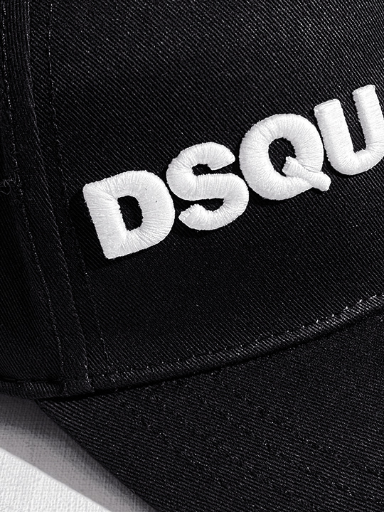 定価3万 ディースクエアード DSQUARED2 ワンランク上のアクセントに最適♪存在感放つ立体ロゴ刺繍ベースボールキャップ 帽子 ワンマイル_画像6