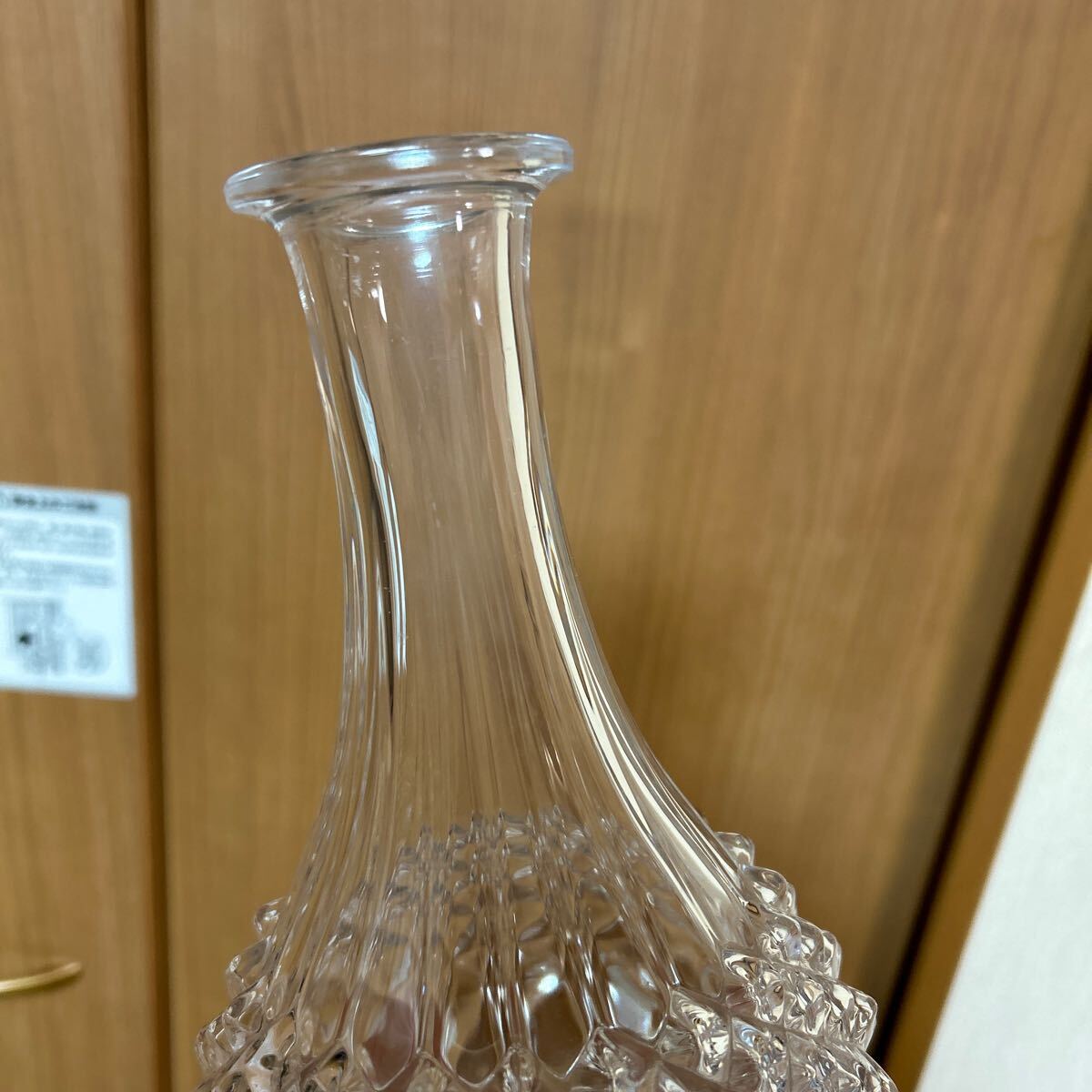 クリスタル 切子 ガラス デカンタ デキャンタ ワインの画像8