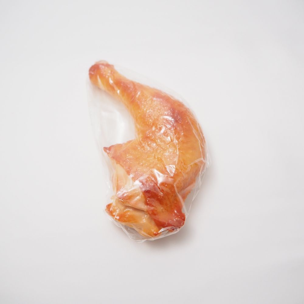 未使用 ローストレッグ 骨付きチキン 食品サンプル 長さ16.5 高さ3.5 実物大 展示 ディスプレイ 肉 HO237の画像6