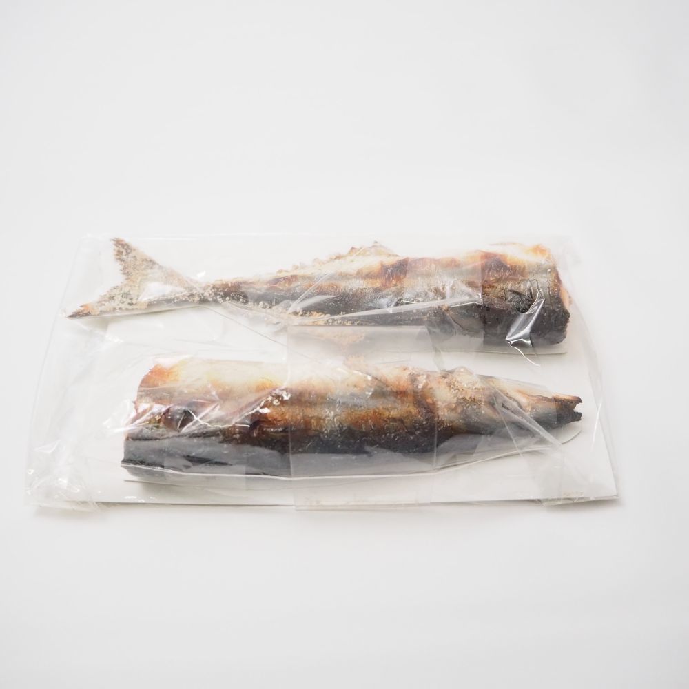 未使用 秋刀魚の塩焼き さんま サンマ 食品サンプル 実物大 展示 ディスプレイ 魚 HO251_画像7