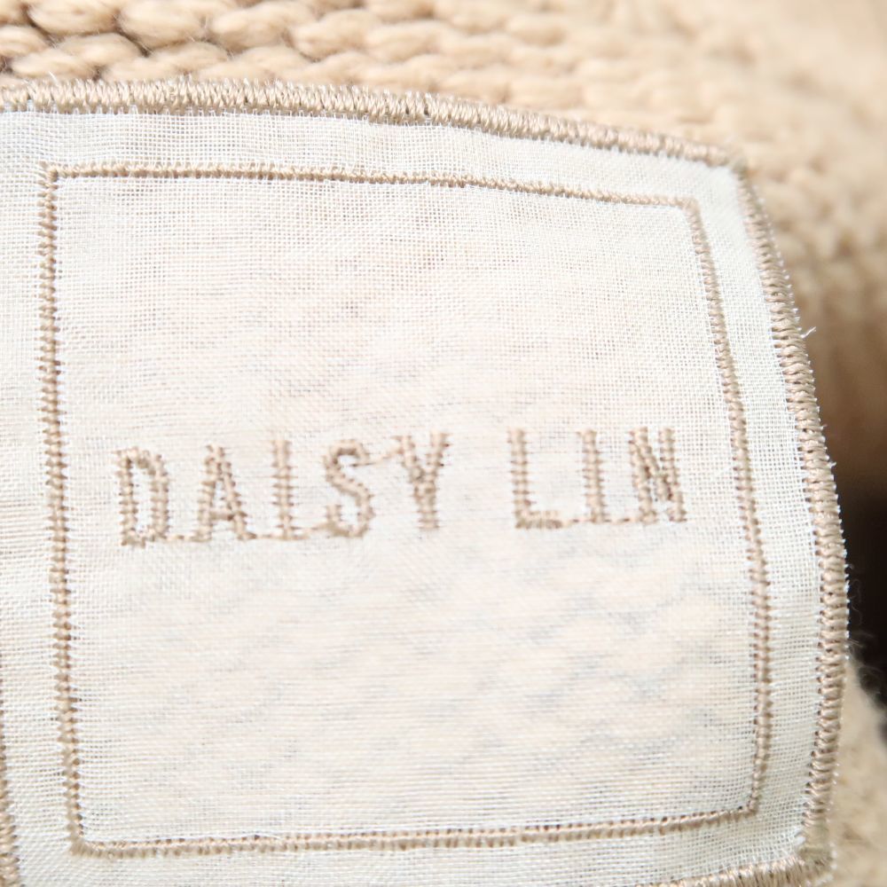 美品 DAISYLIN デイジーリン 36517 エンジェルヘア コットンニットジャケット 38 S 綿 他 カーディガン レディース AM5498A62_画像3