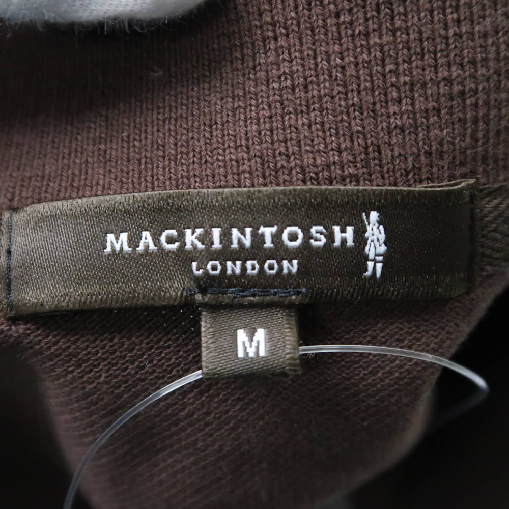 美品 MACKINTOSH マッキントッシュ ポロシャツ M 綿100％ 半袖 メンズ AO1616A57_画像3