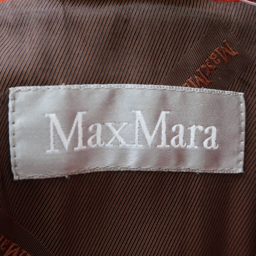 MAXMARA マックスマーラ Pコート 40 M ウール100％ ショート レディース AM5477B1_画像3