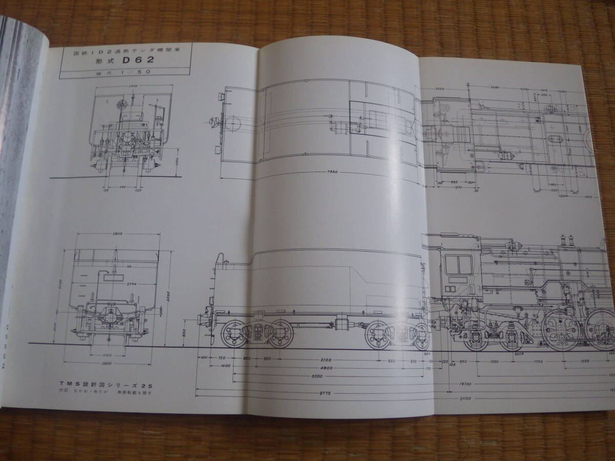 雑誌 鉄道模型趣味 1972/4 昭和47年 蒸気機関車D62設計図 国鉄EF58プラキット クモハ74を作る C62の製作 昭和鉄道マニアにも！の画像5