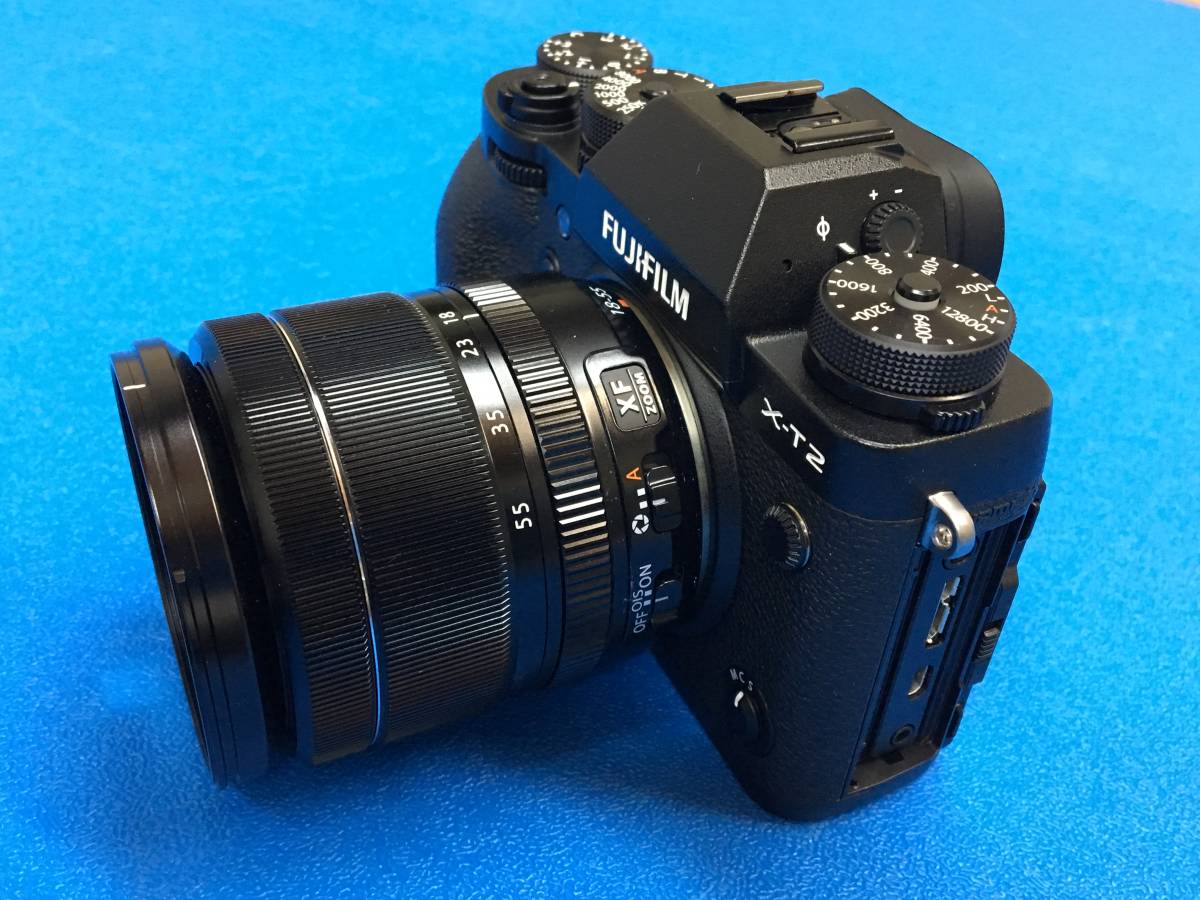 中古 FUJIFILM 富士フィルム X-T2 ボディ + フジノンレンズ XF18-55mm f2.8-4R LM OIS セット_画像8