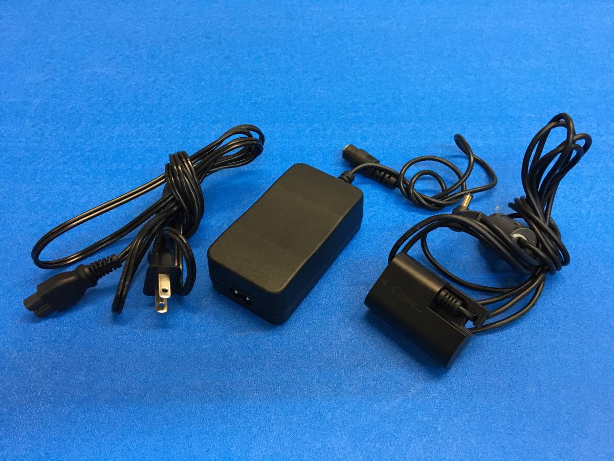 中古 CANON ACアダプターキット ACK-E6N　（DC　COUPLER　DR-E6）_画像1