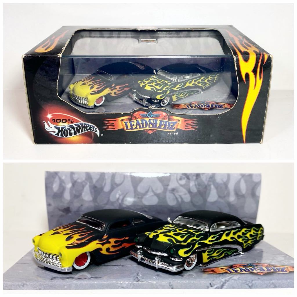 Hot Wheels 100% HOT ROD SERIES LEAD SLEDZ '49 MERC '51 MERC マーキュリー　MERCRUY 1/64