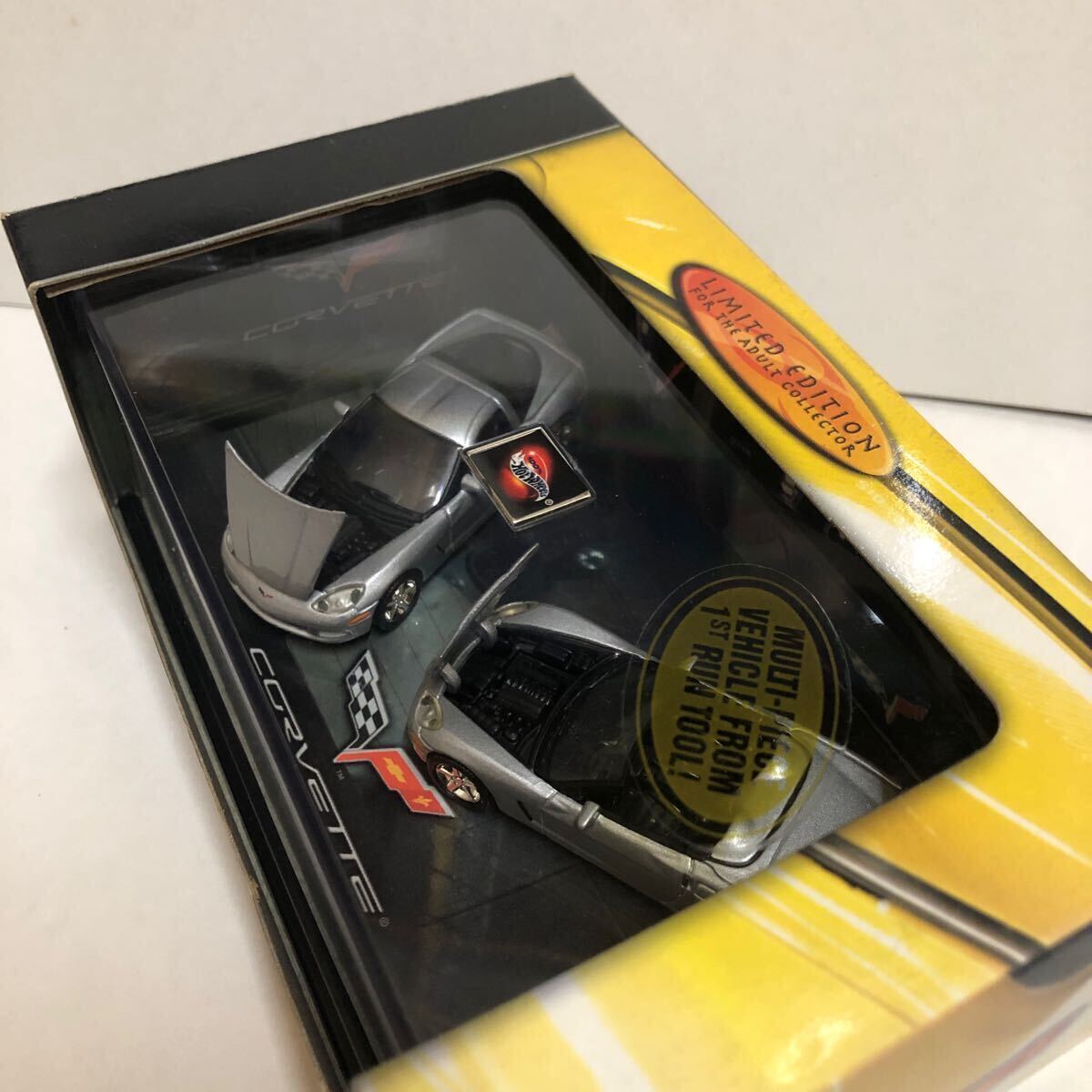 100% HotWheels ホットウィール　C6コルベット セット　1/64_画像2