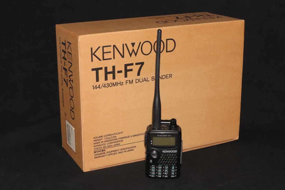 KENWOOD 144/430MHz transceiver TH-F7 Junk power supply does not work 1 jpy start 