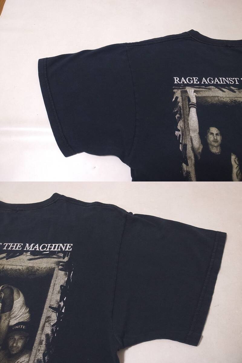 90s RAGE AGAINST THE MACHINE レイジアゲインストザマシーン Battle of Los Angels Tシャツ/ビンテージ80s レッチリ RHCP レディオヘッド の画像8
