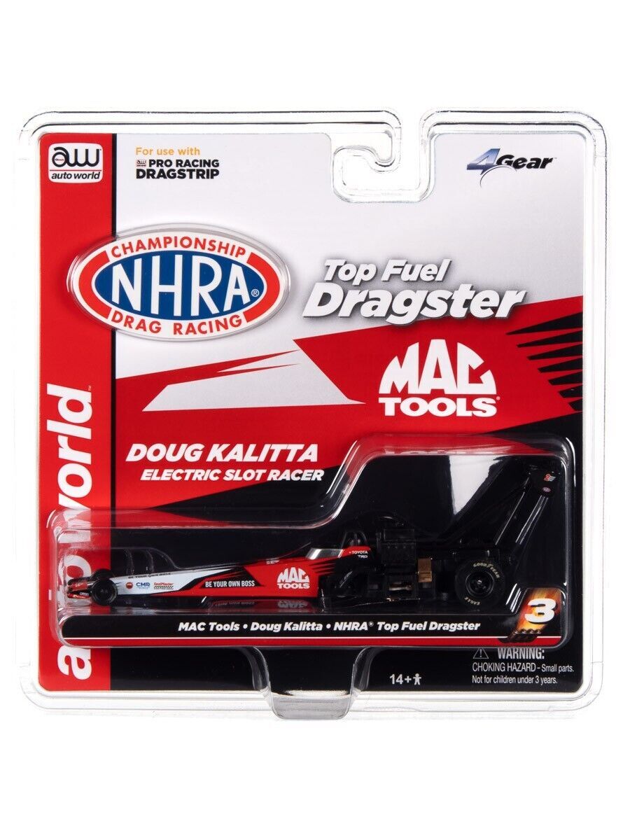 Auto World 4 Gear ☆MAC Tools NHRA Top Fuel Dragster ☆HOスロットカー☆AFX/TYCOの画像4